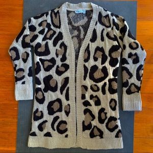 Long leopard cardigan🐆🐆🐆